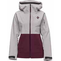 W Recon Stretch Ski Shell Ice Pink Blackberry - S