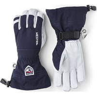 Glove Army Leather Heli Ski Navy