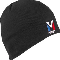 Bonnet En Laine Millet Active Wool Black - Noir Homme