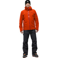 Veste De Ski/snow Norrona Lofoten Gore-tex Orange Homme