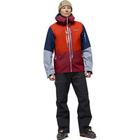 Veste De Ski/snow Norrona Lofoten Gore-tex Pro Orange Homme
