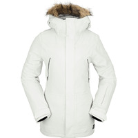 Veste De Ski/snow Volcom Shadow Ins Jacket Off White Femme