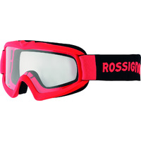 Masque De Ski/snow Rossignol Raffish Hero Hot Red Garçon Cat 0 A 2
