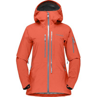 Norrona Lofoten Gore-Tex Pro Jacket - Veste ski femme Orange Alert M