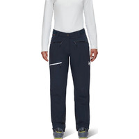 Mammut Stoney HS Thermo Pants - Pantalon ski femme Marine / White 38