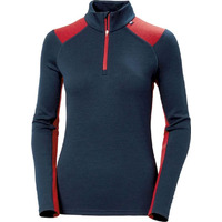Helly Hansen - Lifa Merino Midweight 1/2 Zip - Sous-v&ecirc;tement thermique femme Green - XS