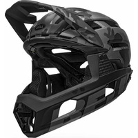 Bell Helmets Super Air R Mips - Casque VTT M / G Black / Camo 55-59 cm