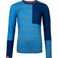 Ortovox 185 Rock'N'Wool Long Sleeve - Sous-vêtement thermique femme Sky Blue XL