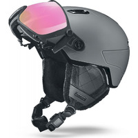 Julbo - Globe Evo Reactiv 1-3 - Casque ski Noir / Reactiv 1-3 Flash Rouge - 58-62 cm